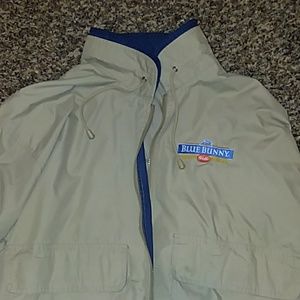 Khaki Blue Bunny Jacket